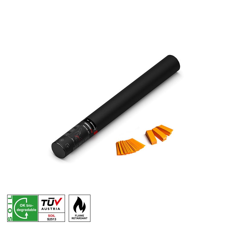MAGICFX® Handheld Confetti Cannon 50cm Orange - MagicFX | Bellalite