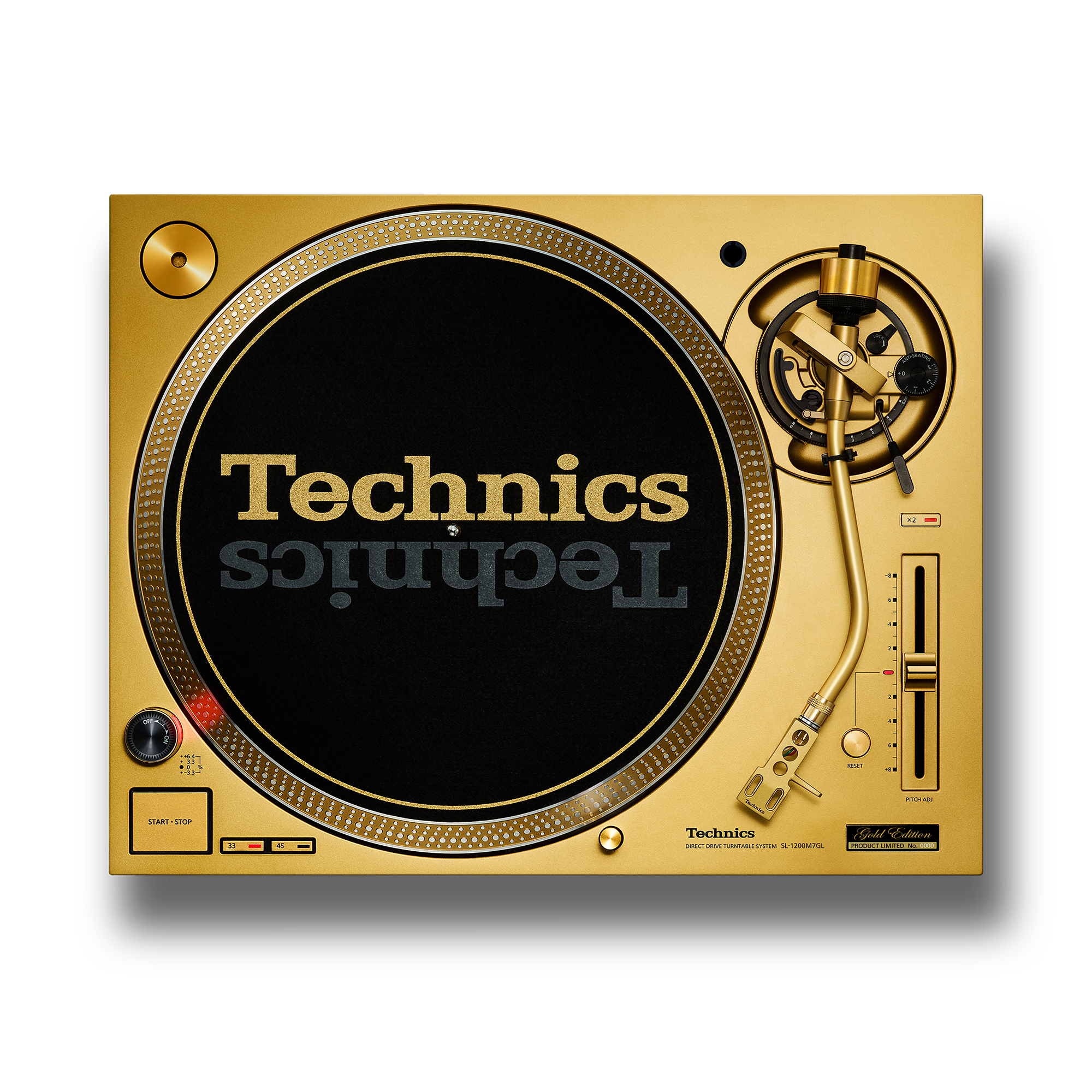 Technics SL-1200MK7 55th Anniversary Limited Editition Guld - Technics | Bellalite
