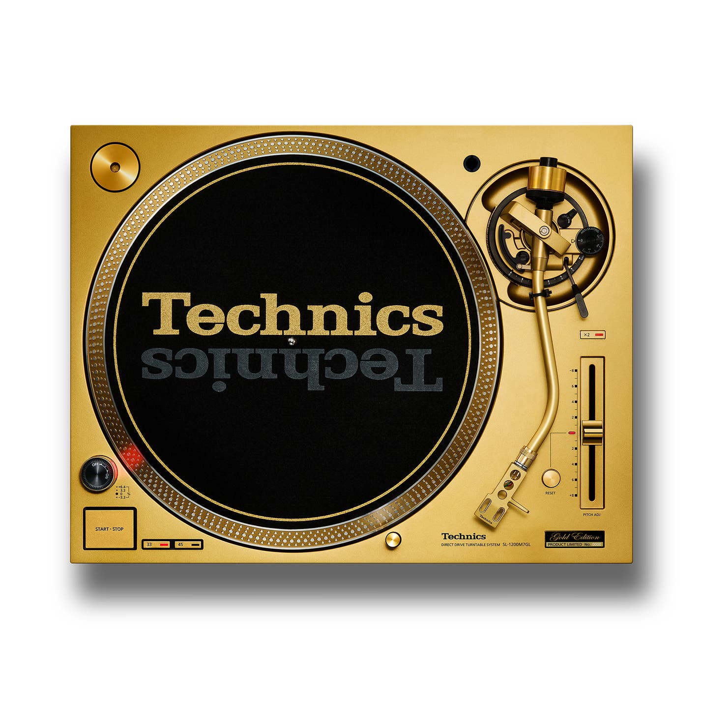 Technics SL-1200MK7 55th Anniversary Limited Editition Guld - Technics | Bellalite Technics SL-1200MK7 55th Anniversary Limited Editition Guld - Technics | Bellalite
