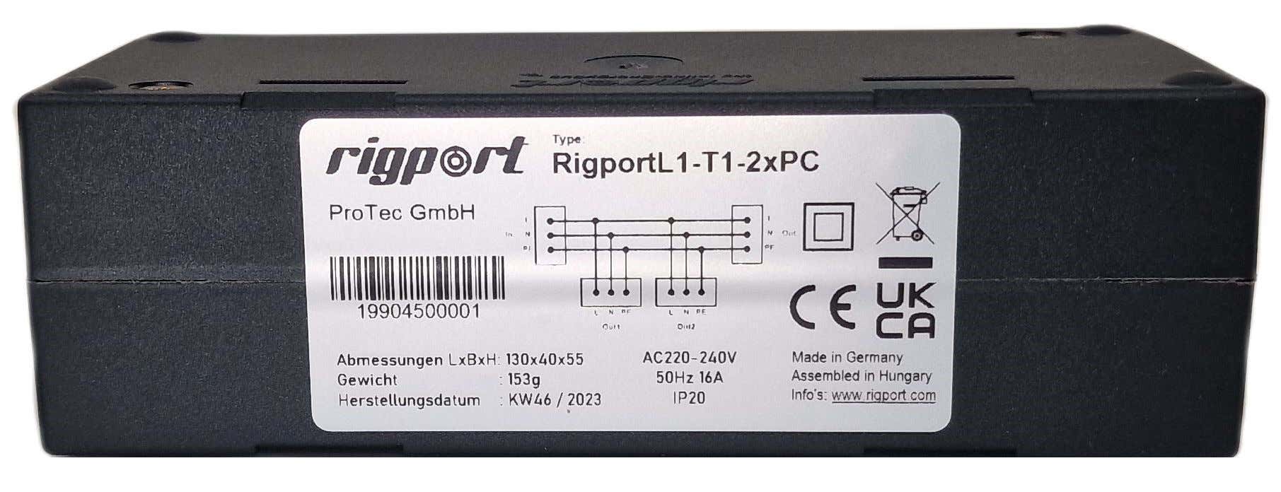 RigPort L1-T1-2xPC - Rigport | Bellalite RigPort L1-T1-2xPC - Rigport | Bellalite