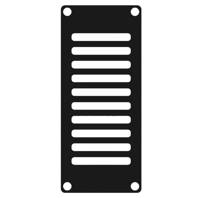 CASY Ventilerad Blindplåt 1 Module - Caymon | Bellalite CASY Ventilerad Blindplåt 1 Module - Caymon | Bellalite