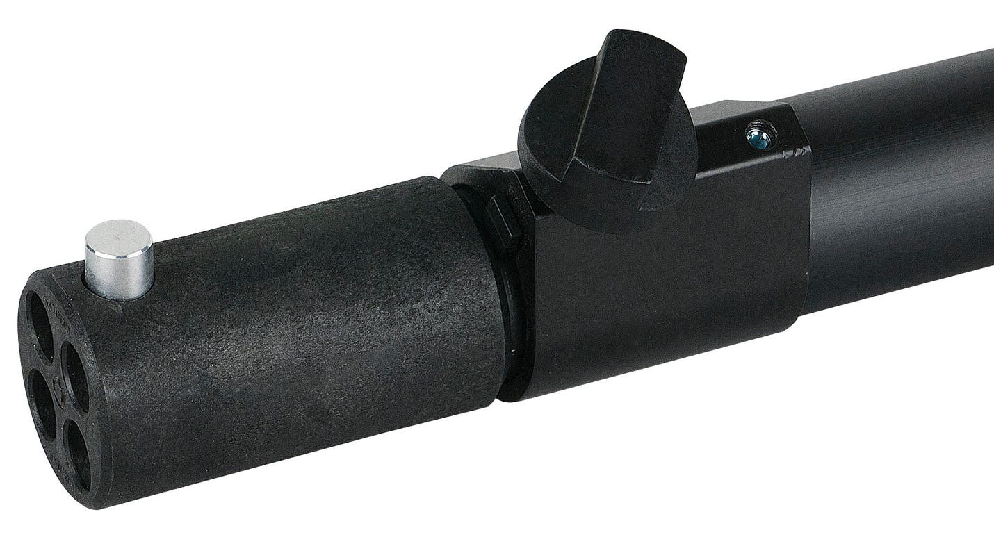 Pipe & Drape - Telescopic Upright 2-Way 120-180cm Svart - Wentex | Bellalite Pipe & Drape - Telescopic Upright 2-Way 120-180cm Svart - Wentex | Bellalite