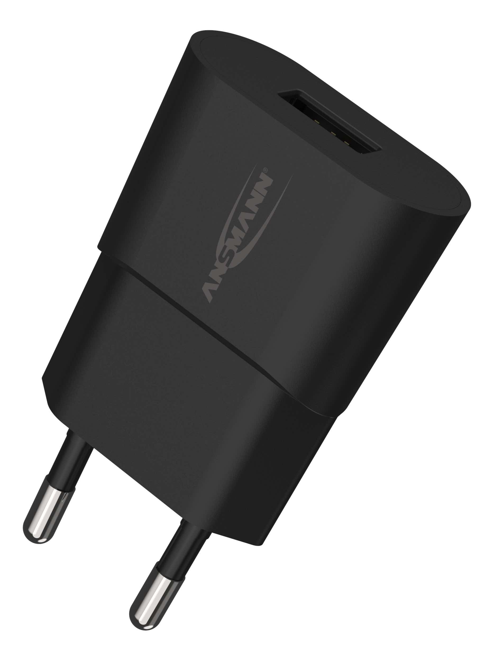 USB-laddare HC105 Svart Intelligent USB charger 5 W - Ansmann | Bellalite USB-laddare HC105 Svart Intelligent USB charger 5 W - Ansmann | Bellalite