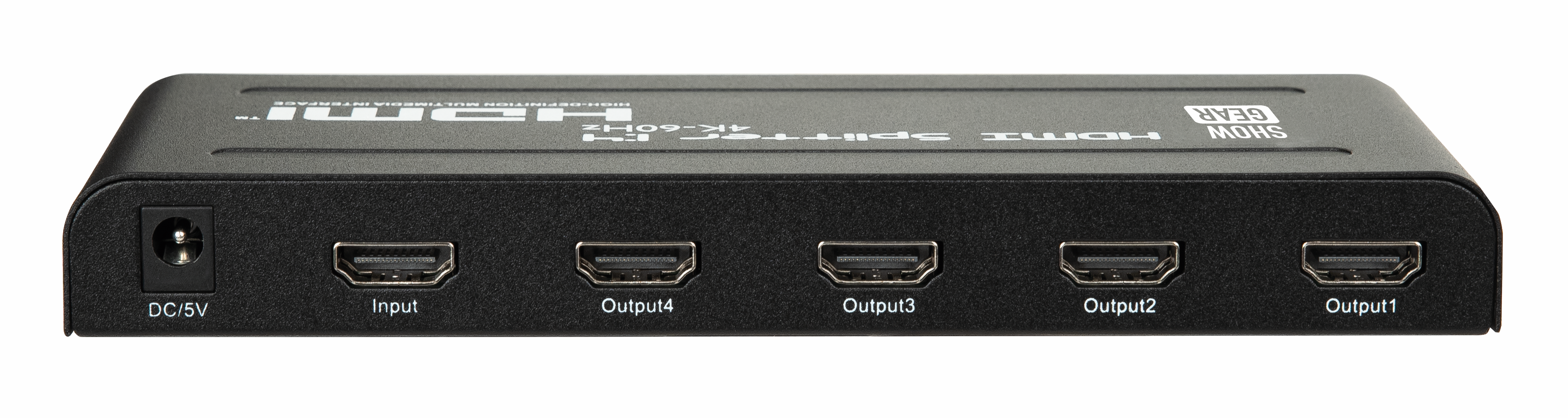 HDMI 2.0 Splitter 1 in 4 out - Showgear | Bellalite