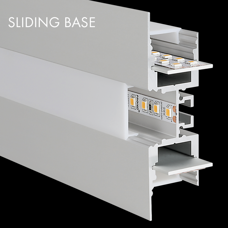 Aluminiumprofil M-Line 3W, 5m - PROLED | Bellalite