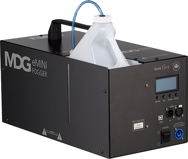 MDG eMini Single output fogger version, DMX / RDM - MDG | Bellalite