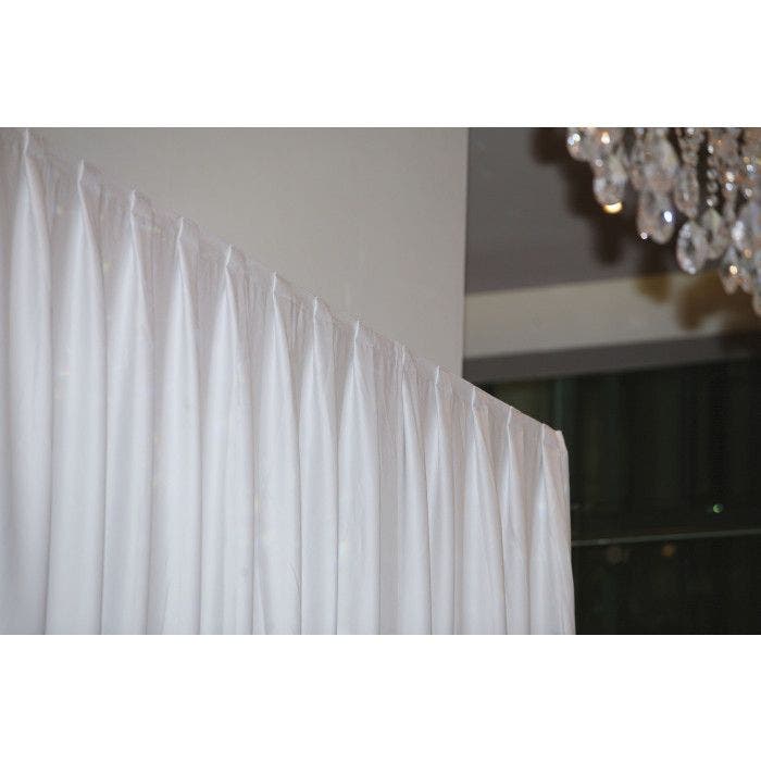 Pipe & Drape - MGS Curtain 300cm x 120cm Vit - Wentex | Bellalite Pipe & Drape - MGS Curtain 300cm x 120cm Vit - Wentex | Bellalite
