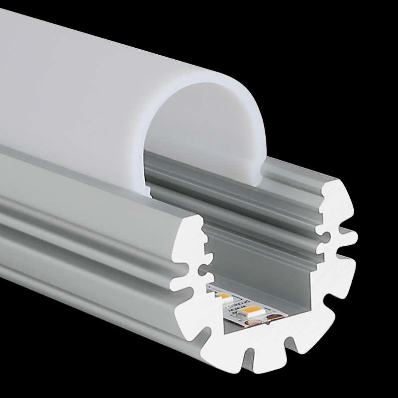 Aluminiumprofil M-Line Circle, 3m - PROLED | Bellalite Aluminiumprofil M-Line Circle, 3m - PROLED | Bellalite