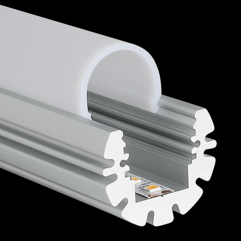 Aluminiumprofil M-Line Circle, 3m - PROLED | Bellalite Aluminiumprofil M-Line Circle, 3m - PROLED | Bellalite