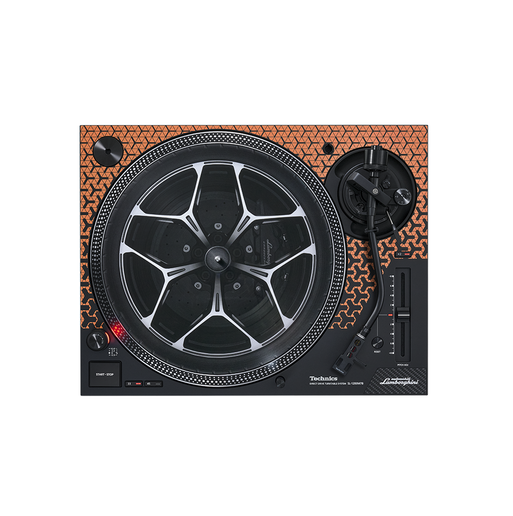 Technics SL-1200M7B Automobili Lamborghini Collaboration Orange - Technics | Bellalite