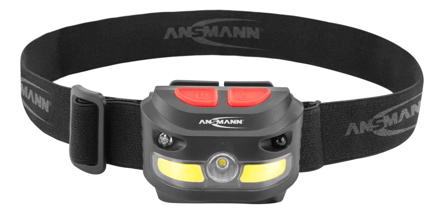 Pannlampa HD250RS 4W COB + 5W LED, Rechargeable - Ansmann | Bellalite Pannlampa HD250RS 4W COB + 5W LED, Rechargeable - Ansmann | Bellalite