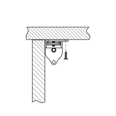 Doughty Rail - Corner Ceiling Bracket - Doughty | Bellalite Doughty Rail - Corner Ceiling Bracket - Doughty | Bellalite