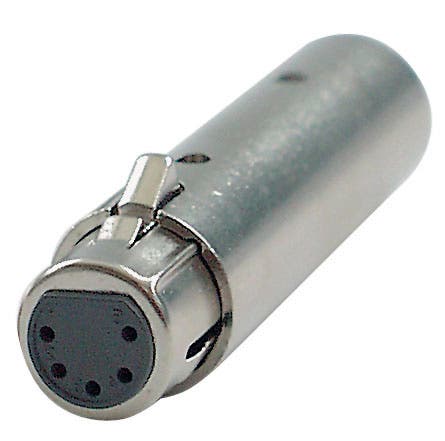 DMX-vända XLR 3-pin Hane / XLR 5-pin Hona - DAP | Bellalite DMX-vända XLR 3-pin Hane / XLR 5-pin Hona - DAP | Bellalite