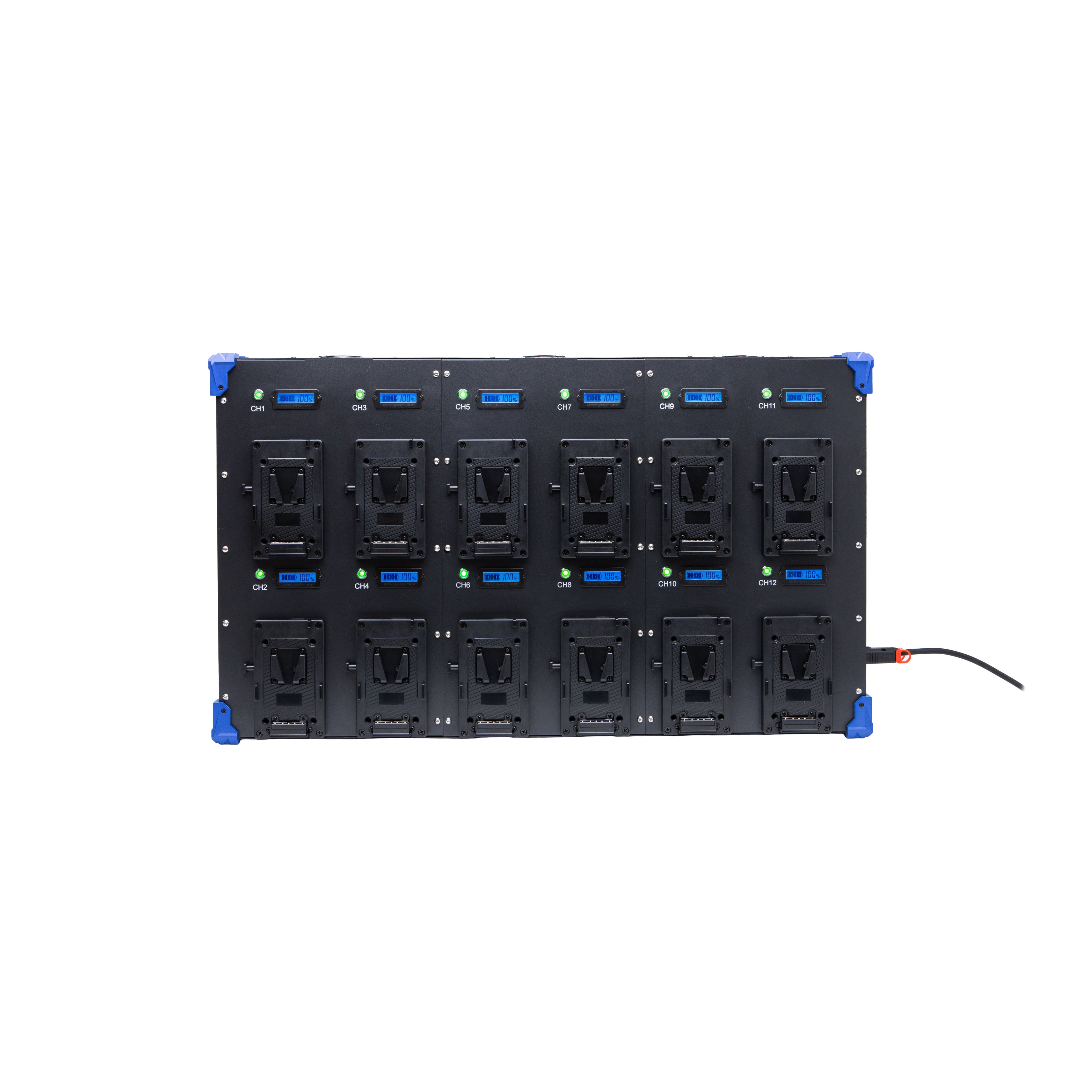 FXLION 12 CH Wall Charger - 16.8V / 4A V-Mount - FXLION | Bellalite