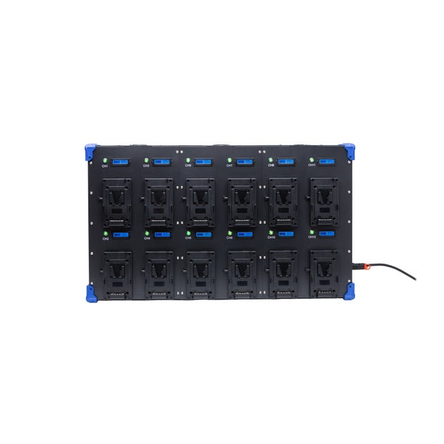 FXLION 12 CH Wall Charger - 16.8V / 4A V-Mount - FXLION | Bellalite FXLION 12 CH Wall Charger - 16.8V / 4A V-Mount - FXLION | Bellalite