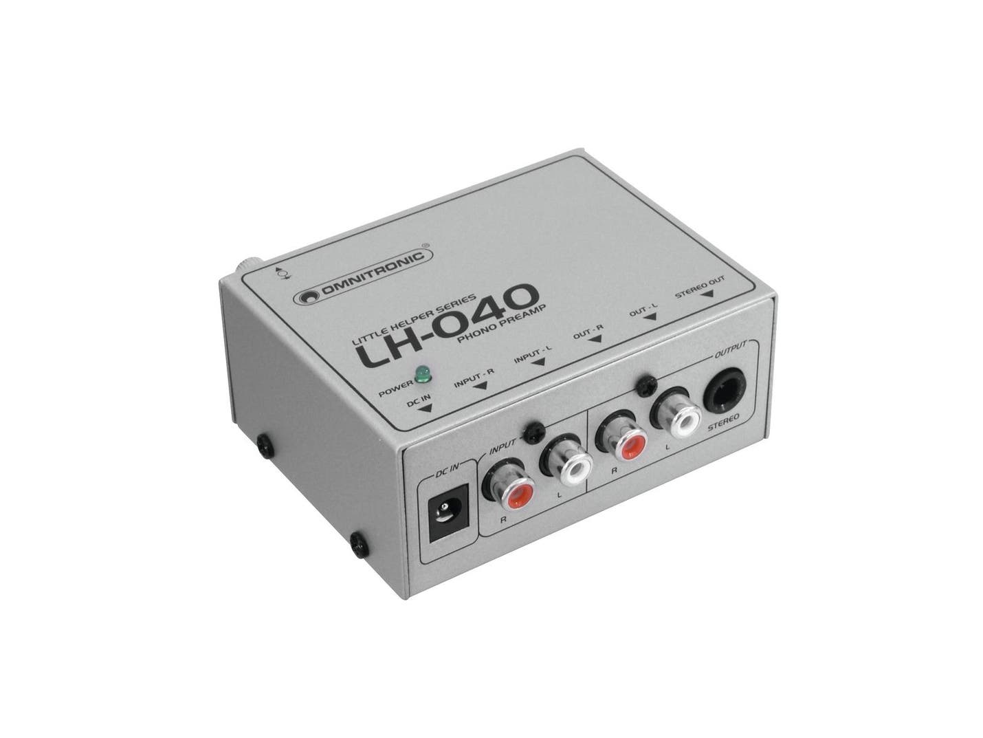 Little Helper LH-040 Phono Preamplifier - Omnitronic | Bellalite Little Helper LH-040 Phono Preamplifier - Omnitronic | Bellalite