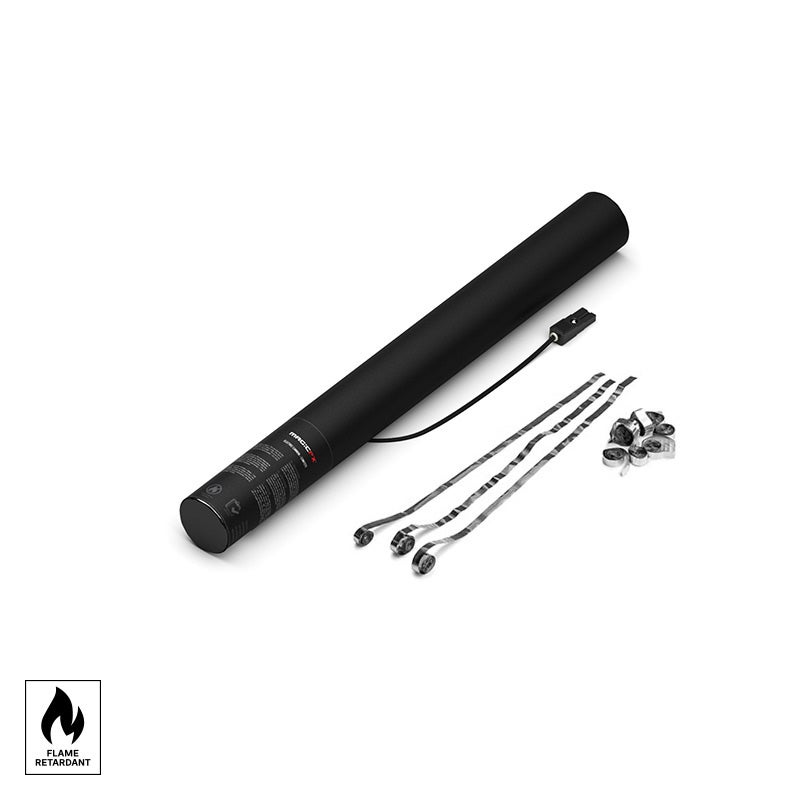 MAGICFX® Electric Streamer Cannon 50cm Silver Metallic - MagicFX | Bellalite