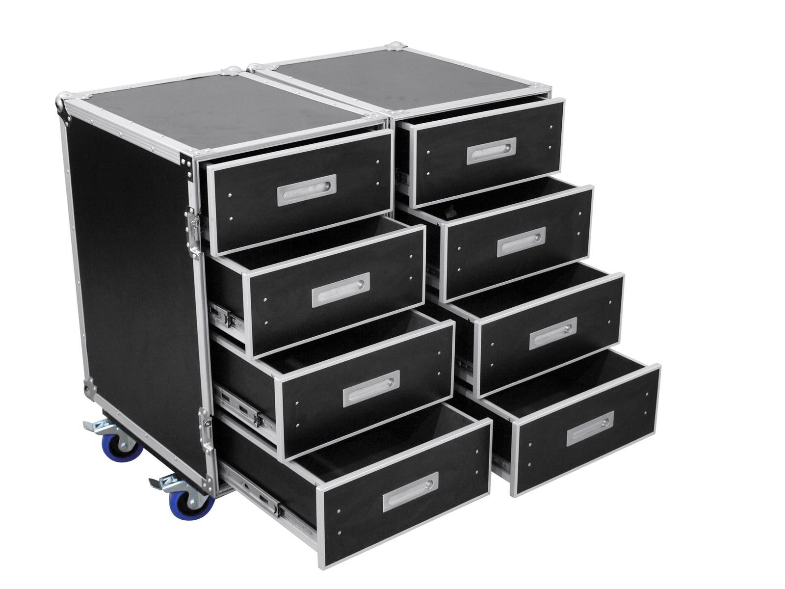 ROADINGER Universal Roadie Case Double Drawer DD2  - Roadinger | Bellalite
