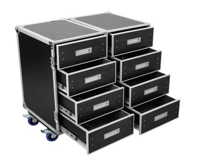 ROADINGER Universal Roadie Case Double Drawer DD2 - Roadinger | Bellalite ROADINGER Universal Roadie Case Double Drawer DD2 - Roadinger | Bellalite