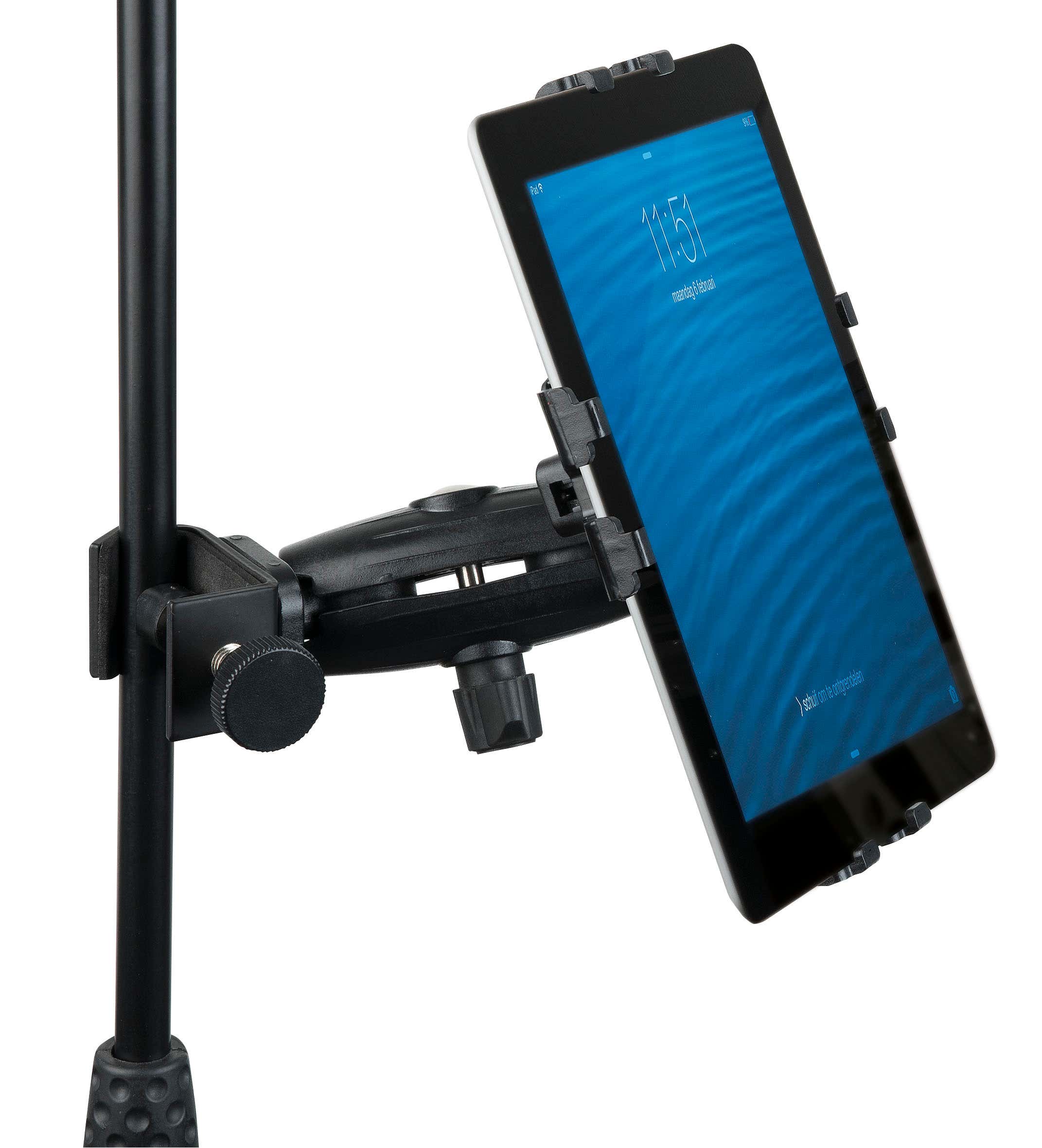 iPad Mini Holder f. Mikrofonstativ - Showgear | Bellalite iPad Mini Holder f. Mikrofonstativ - Showgear | Bellalite