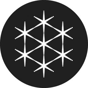 Blinders Glasgobo s/v, A-size (100mm) - Rosco | Bellalite Blinders Glasgobo s/v, A-size (100mm) - Rosco | Bellalite