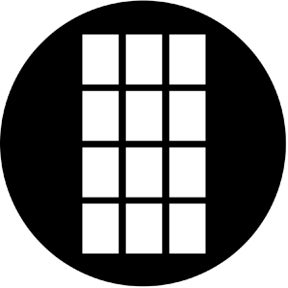 Cats Window Metallgobo, B-Size (86mm) - Rosco | Bellalite