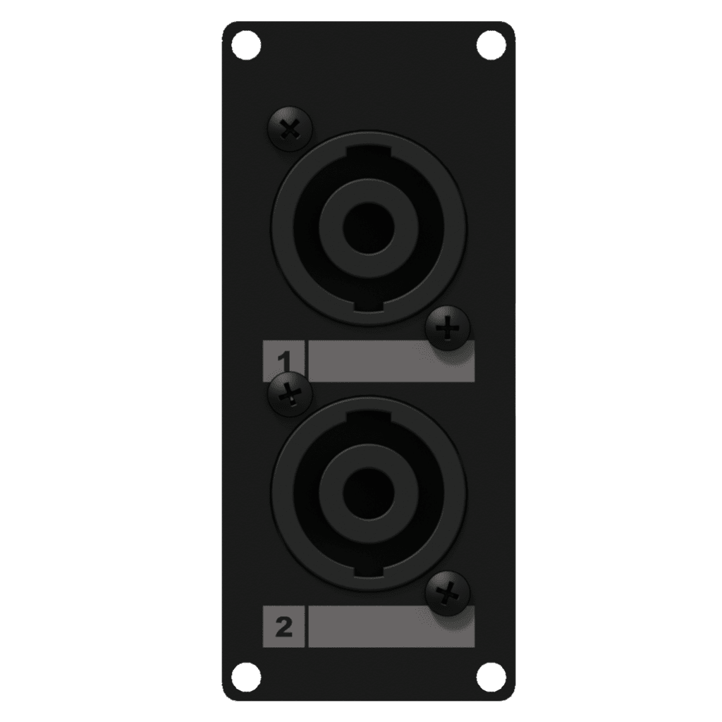 CASY Module 2x Speakon 4-pin Hane - Caymon | Bellalite