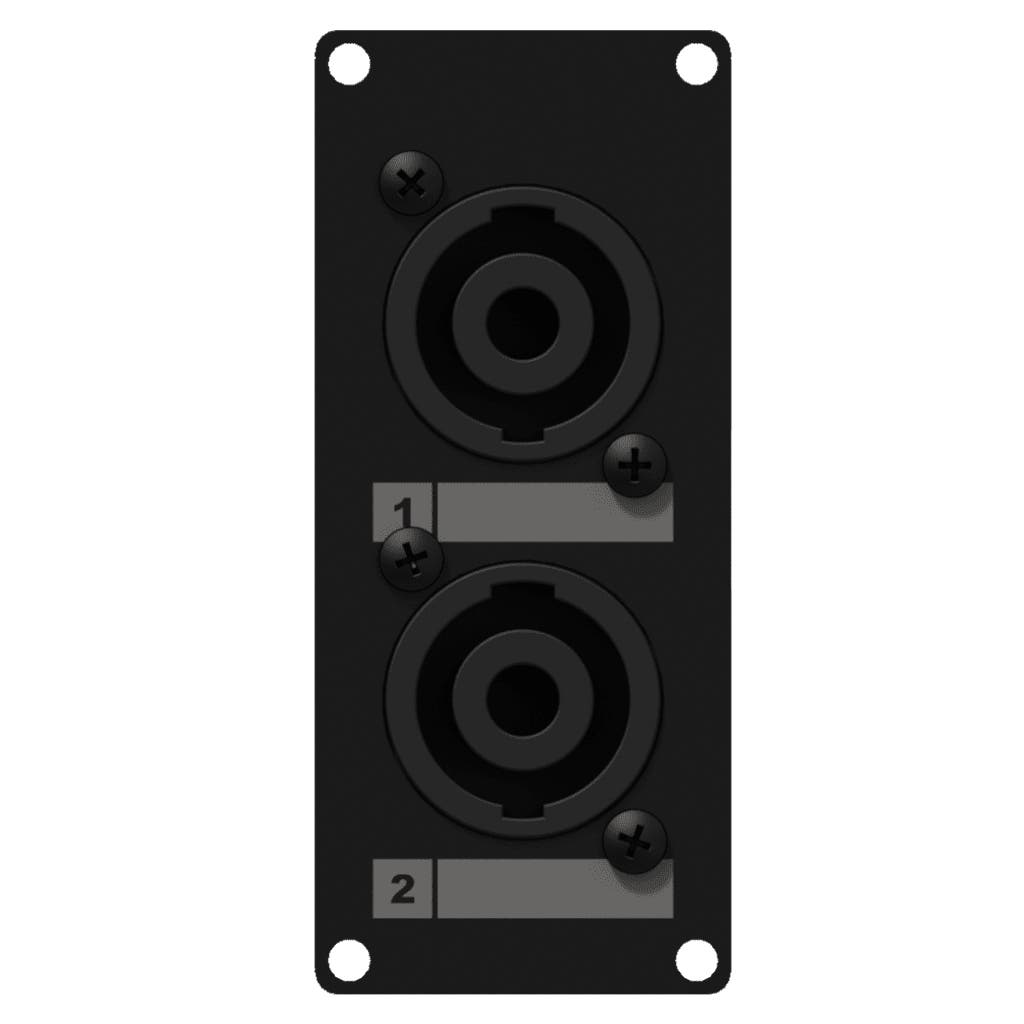 CASY Module 2x Speakon 4-pin Hane - Caymon | Bellalite CASY Module 2x Speakon 4-pin Hane - Caymon | Bellalite