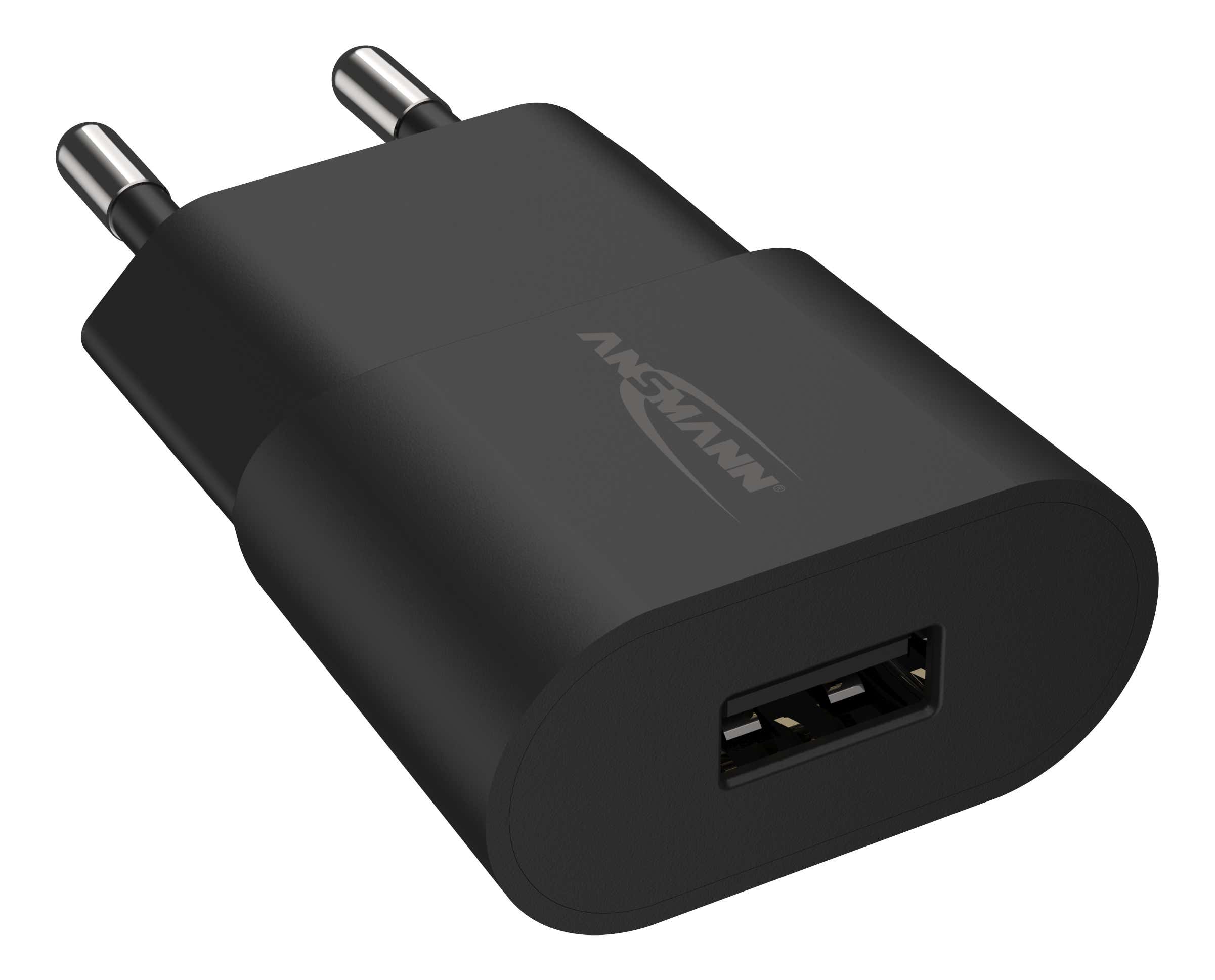 USB-laddare HC105 Svart Intelligent USB charger 5 W - Ansmann | Bellalite USB-laddare HC105 Svart Intelligent USB charger 5 W - Ansmann | Bellalite