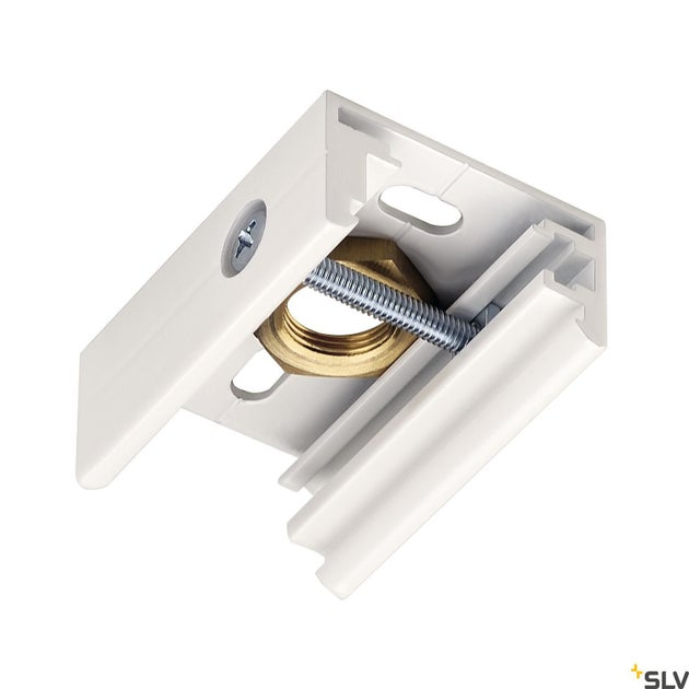 EUTRAC Pendelclip för 3-faskontaktskena, trafikvit - SLV | Bellalite EUTRAC Pendelclip för 3-faskontaktskena, trafikvit - SLV | Bellalite