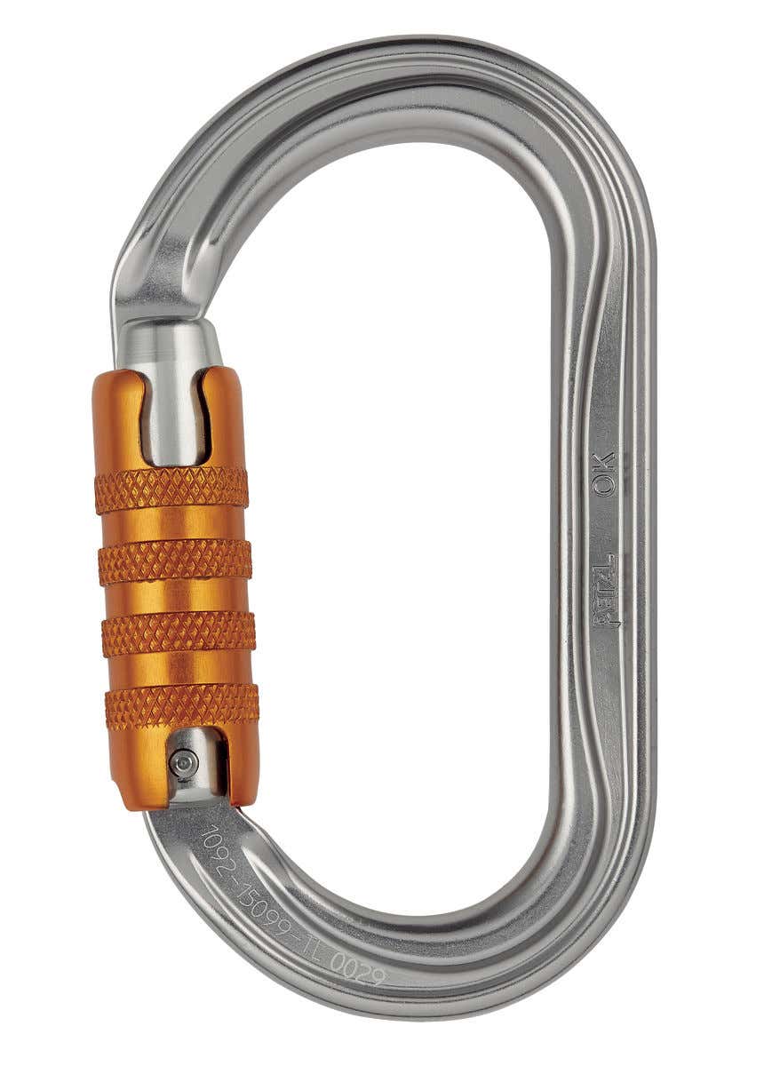 Petzl Ok Triact-Lock Grå - Petzl | Bellalite Petzl Ok Triact-Lock Grå - Petzl | Bellalite