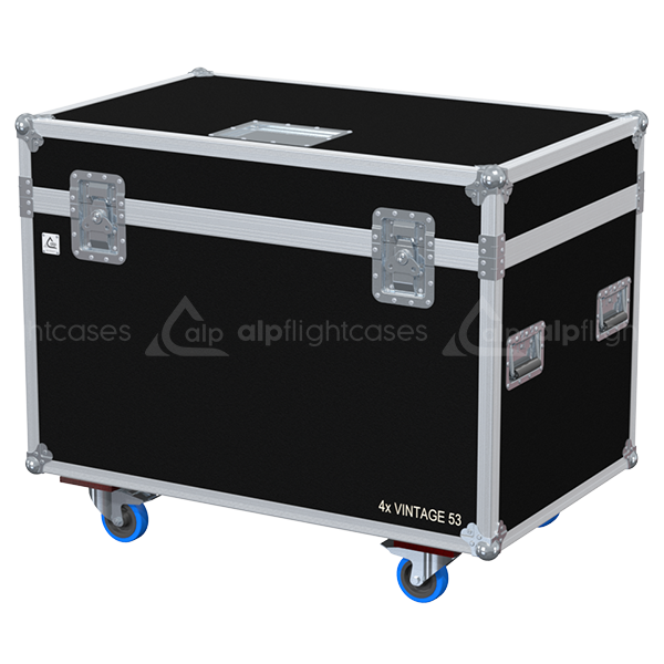 Flightcase f. 4x Admiral Vintage 53cm - ALP Flight Cases | Bellalite