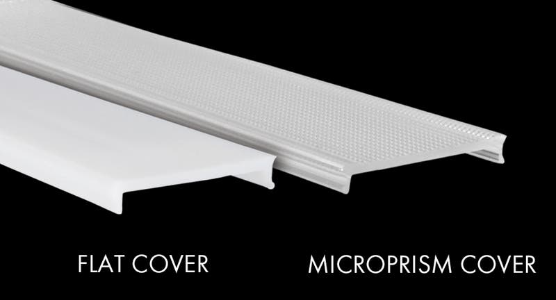 Plastic Cover SQ-Line Flat, 2m - PROLED | Bellalite Plastic Cover SQ-Line Flat, 2m - PROLED | Bellalite