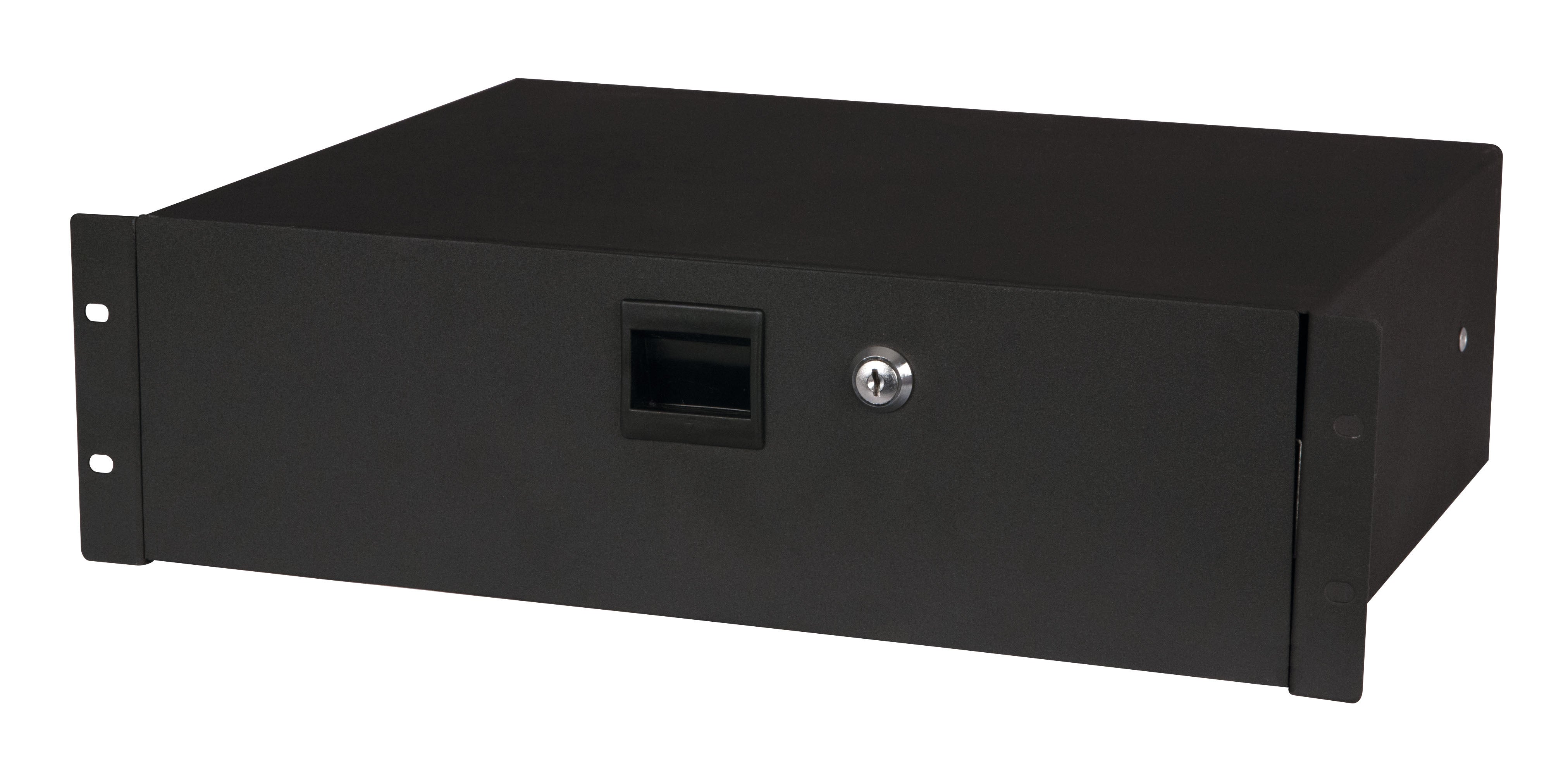 Racklåda 19" låsbar 3U - Showgear | Bellalite