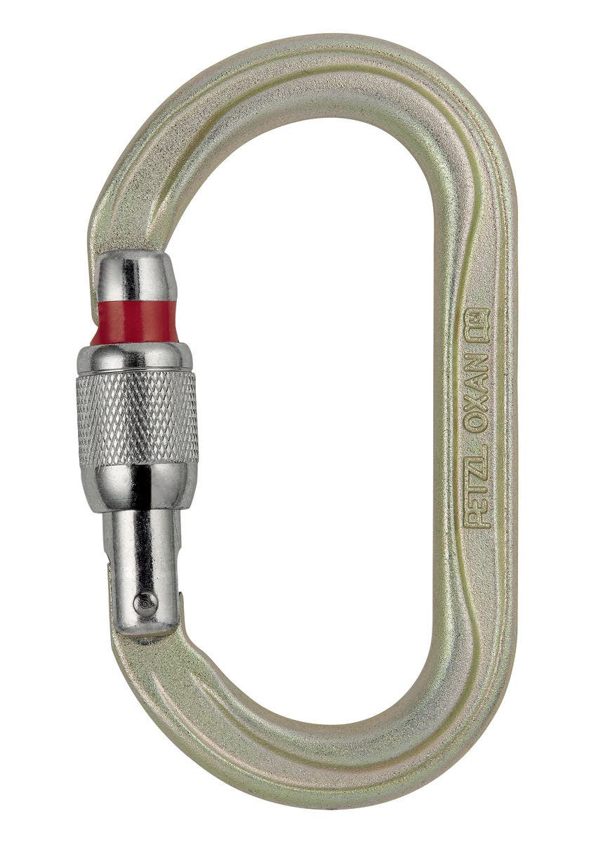 Petzl Oxan Screw-Lock Guld - Petzl | Bellalite Petzl Oxan Screw-Lock Guld - Petzl | Bellalite