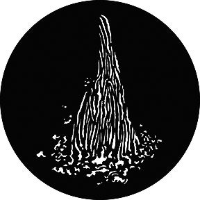 Waterfall Metallgobo, B-Size (86mm) - Rosco | Bellalite