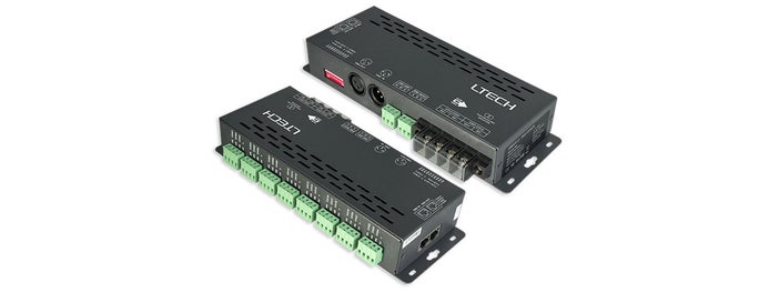 24CH DMX CV LED Dimmer 5-24V DC - LTECH | Bellalite 24CH DMX CV LED Dimmer 5-24V DC - LTECH | Bellalite