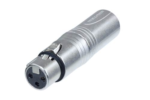 Neutrik Adapter 3-Pol XLR-Hane / XLR-Hona  - Neutrik | Bellalite