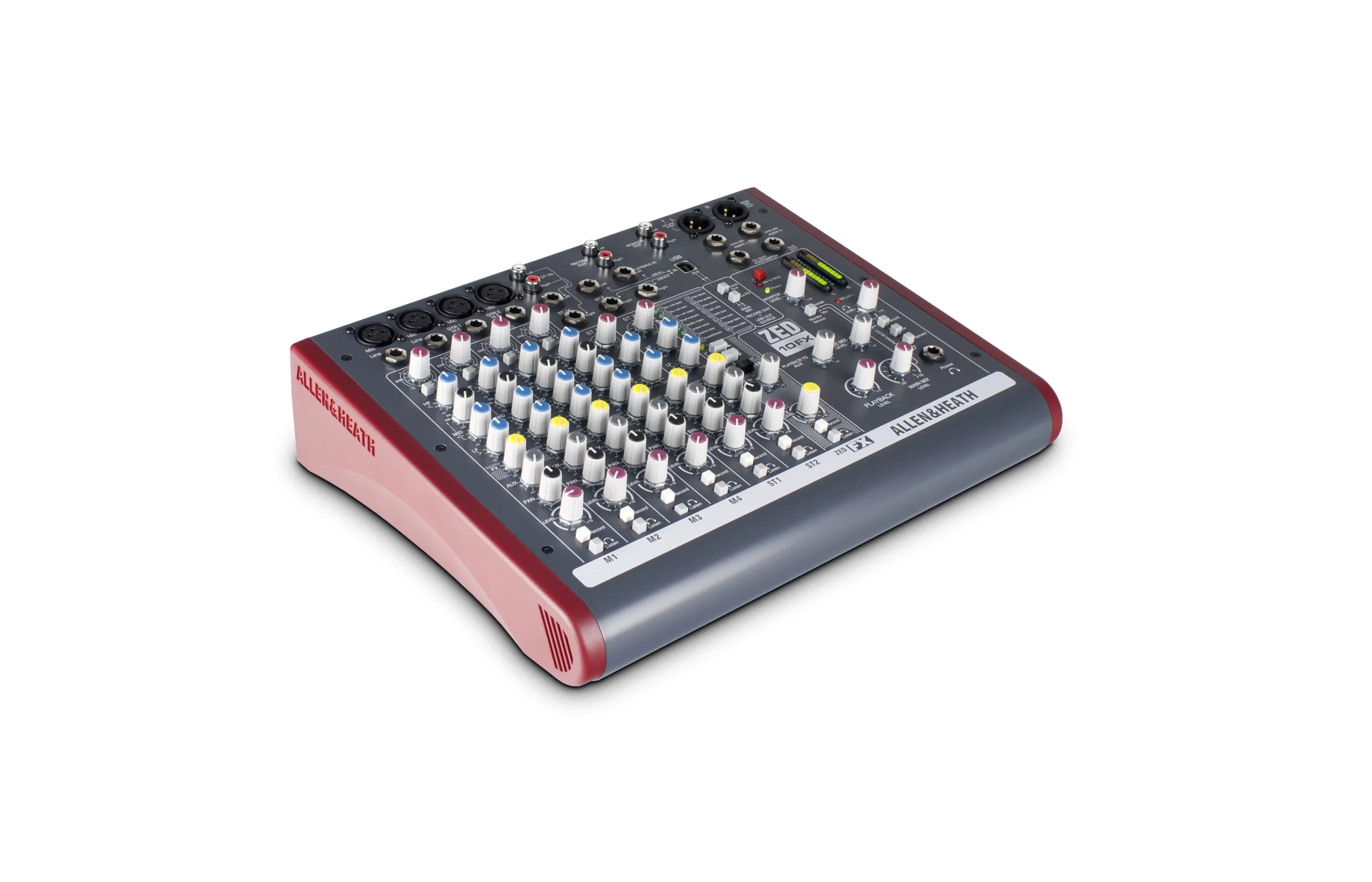 Allen & Heath ZED-10FX 4 Mic/Line Inputs, 2 Stereos, USB, FX - Allen & Heath | Bellalite