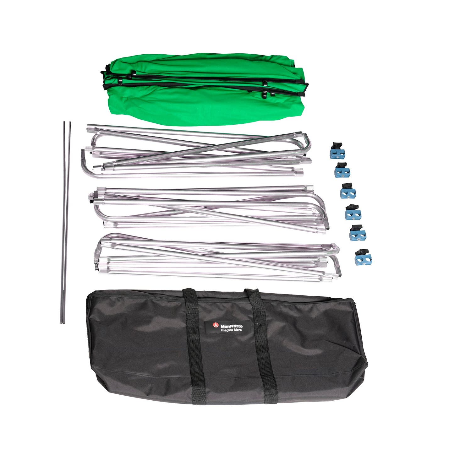 Manfrotto Chroma Key FX Background Kit 4m x 2,9m, Grön - Manfrotto | Bellalite Manfrotto Chroma Key FX Background Kit 4m x 2,9m, Grön - Manfrotto | Bellalite