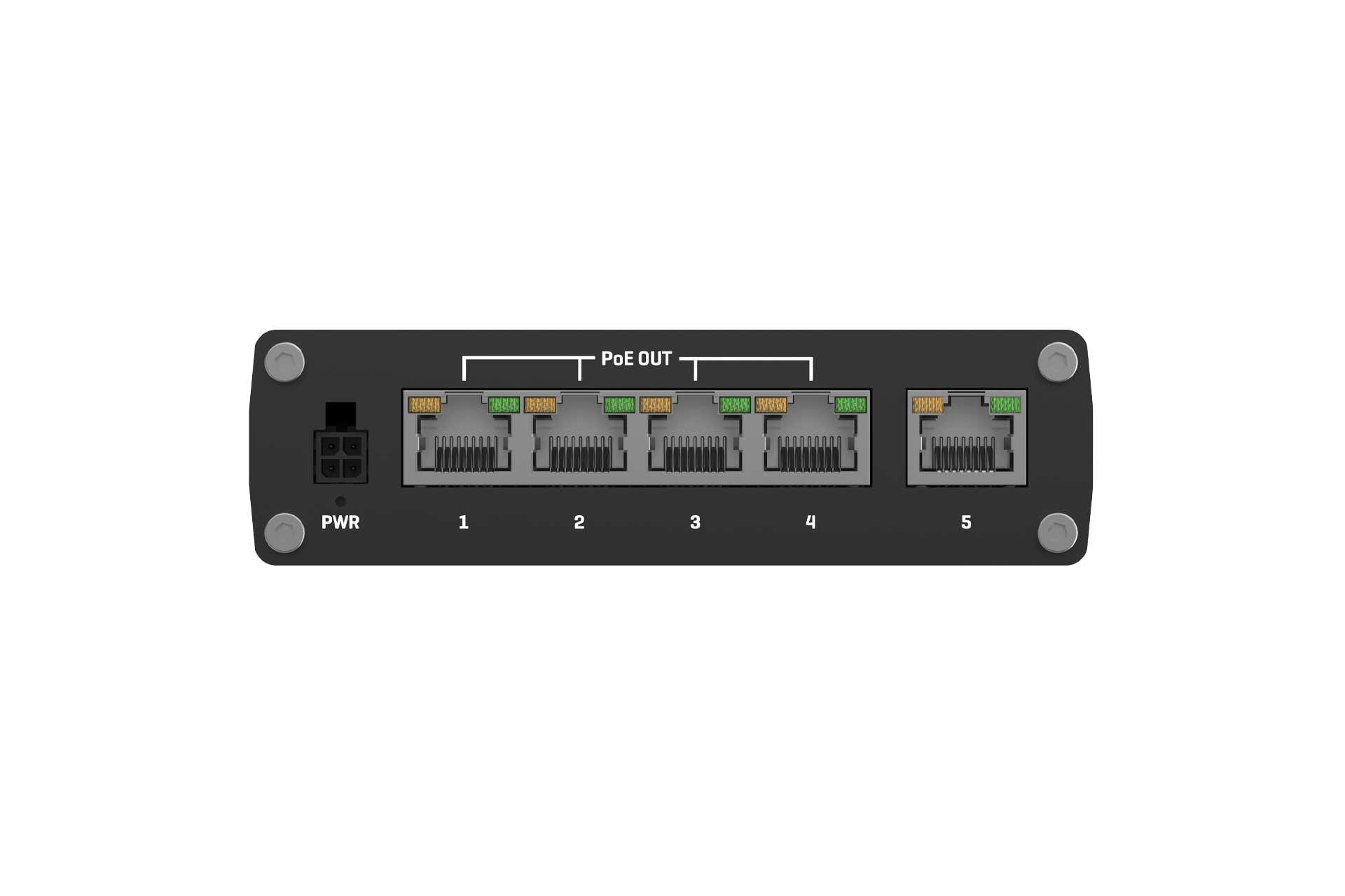 Teltonika TSW100 4-Port PoE+ Switch - Teltonika | Bellalite Teltonika TSW100 4-Port PoE+ Switch - Teltonika | Bellalite