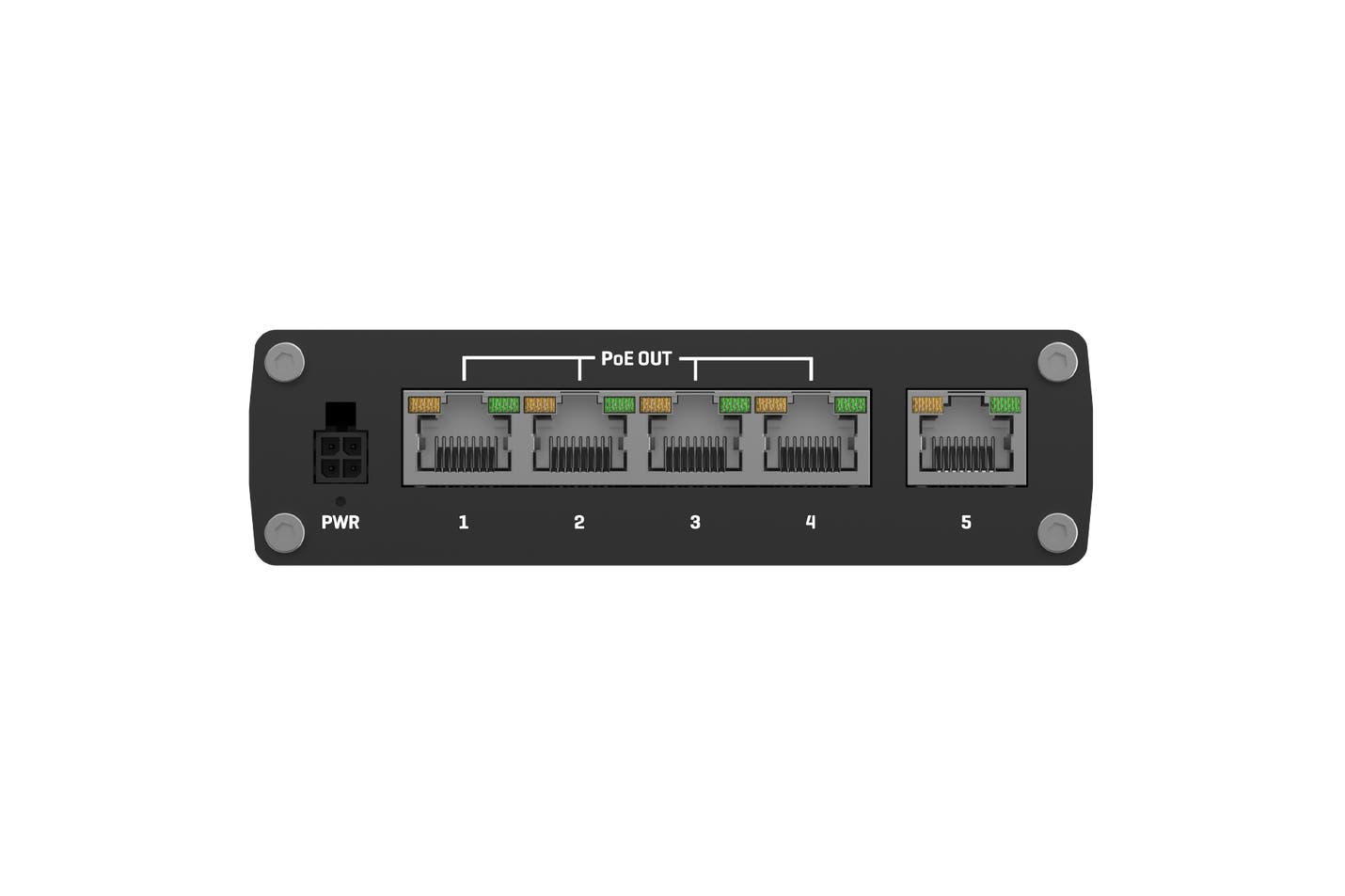 Teltonika TSW100 4-Port PoE+ Switch - Teltonika | Bellalite Teltonika TSW100 4-Port PoE+ Switch - Teltonika | Bellalite