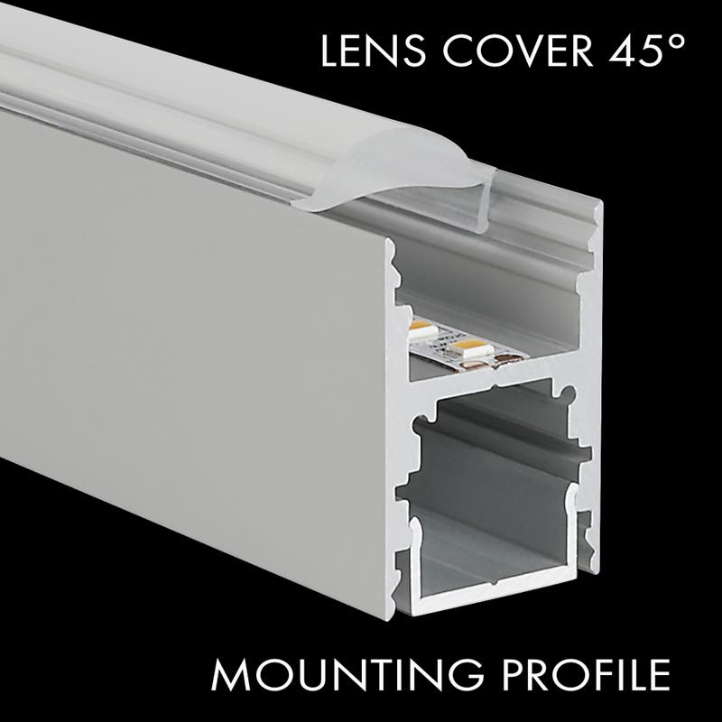 Aluminiumprofil M-Line H, 3m - PROLED | Bellalite Aluminiumprofil M-Line H, 3m - PROLED | Bellalite