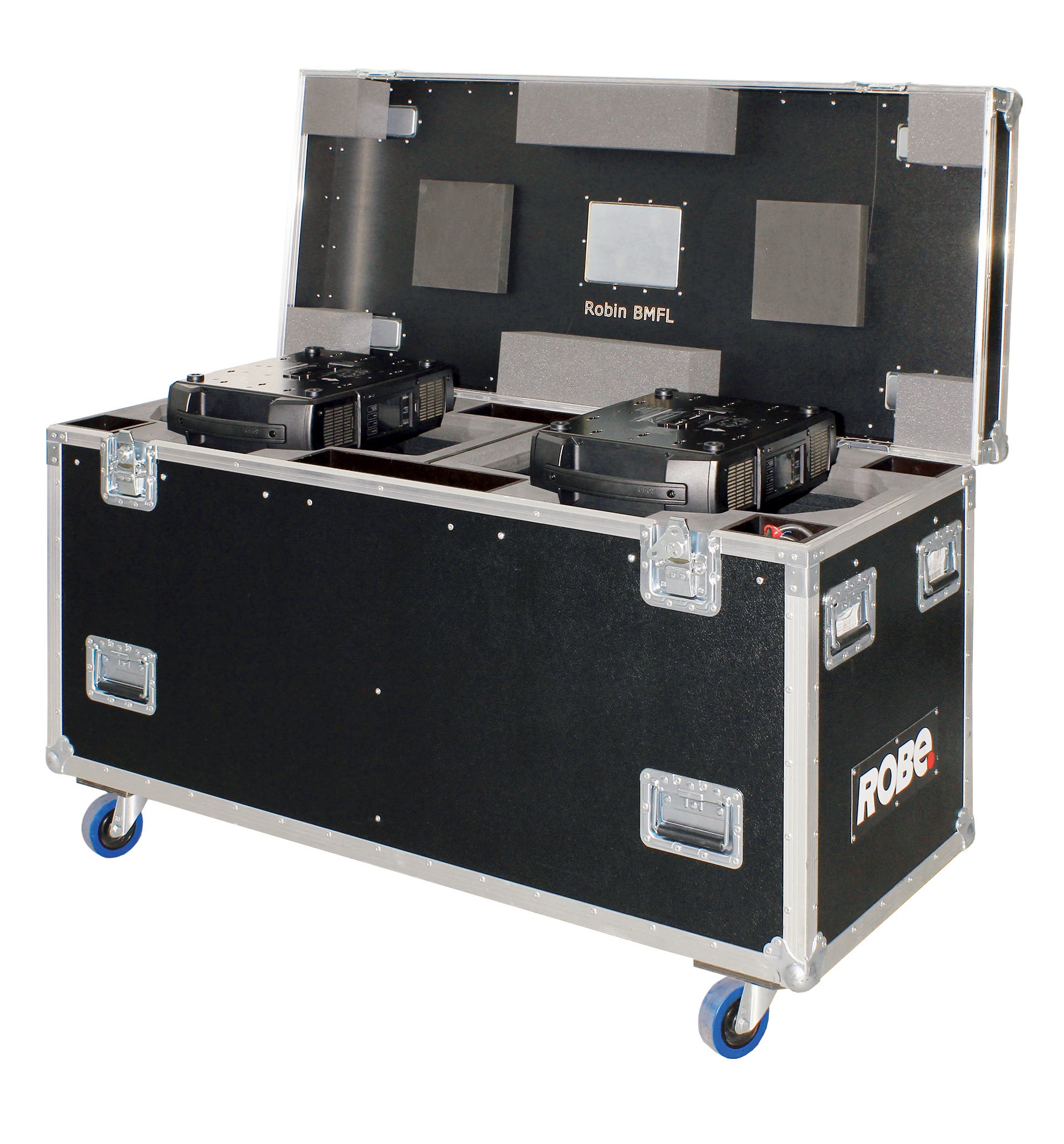 Dual Top Loader Case ROBIN BMFL - Robe | Bellalite Dual Top Loader Case ROBIN BMFL - Robe | Bellalite