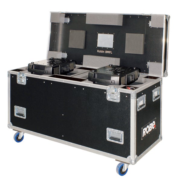 Dual Top Loader Case ROBIN BMFL - Robe | Bellalite Dual Top Loader Case ROBIN BMFL - Robe | Bellalite
