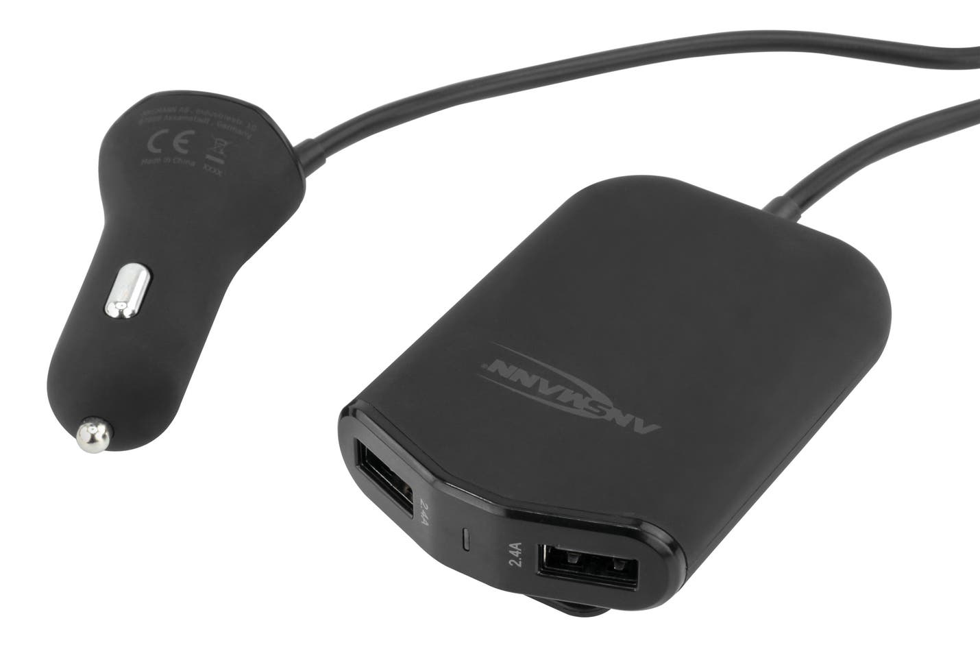 USB-laddare In-Car Charger 496 9600 mA (4× max. 2400 mA) & 2x USB - Ansmann | Bellalite USB-laddare In-Car Charger 496 9600 mA (4× max. 2400 mA) & 2x USB - Ansmann | Bellalite