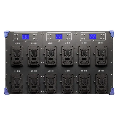 FXLION 12 CH Automatic Voltage Charger 16.8V / 29.4V - V-Mount - FXLION | Bellalite