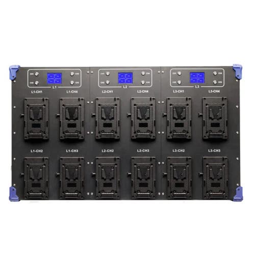 FXLION 12 CH Automatic Voltage Charger 16.8V / 29.4V - V-Mount - FXLION | Bellalite FXLION 12 CH Automatic Voltage Charger 16.8V / 29.4V - V-Mount - FXLION | Bellalite