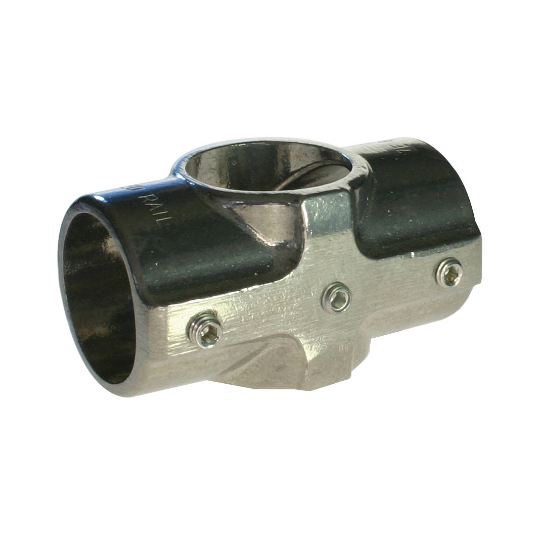 Speedrail Two Socket Cross (Slimline) - Doughty | Bellalite Speedrail Two Socket Cross (Slimline) - Doughty | Bellalite