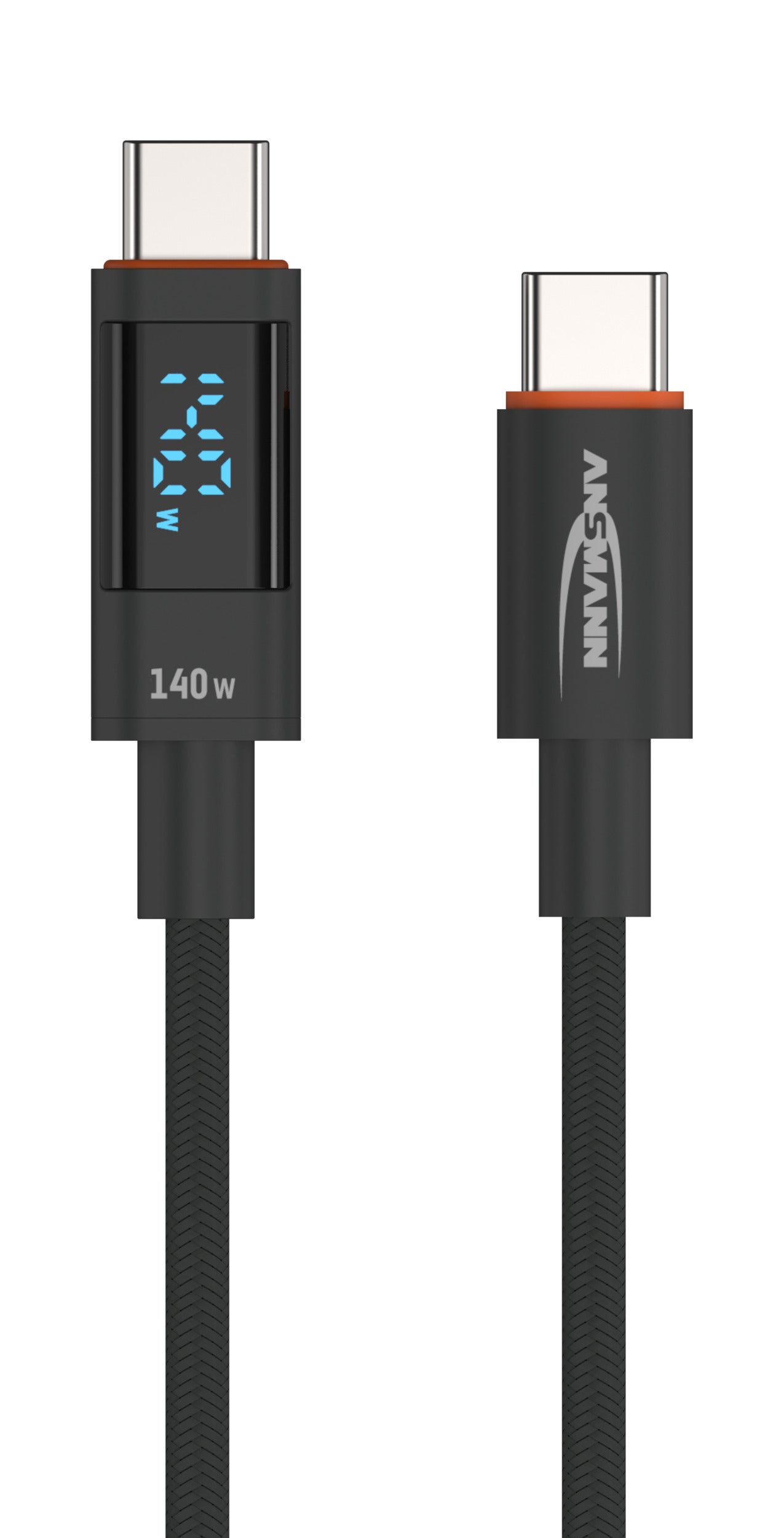 USB-Kabel LED Display Type C / Type C - Ansmann | Bellalite